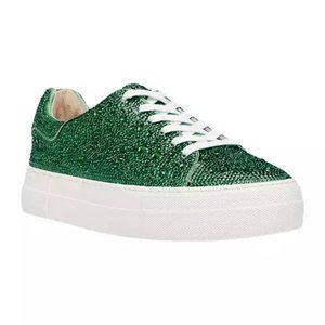Sidny Emerald Green - Betsy Johnson sneakers - size 6.5M